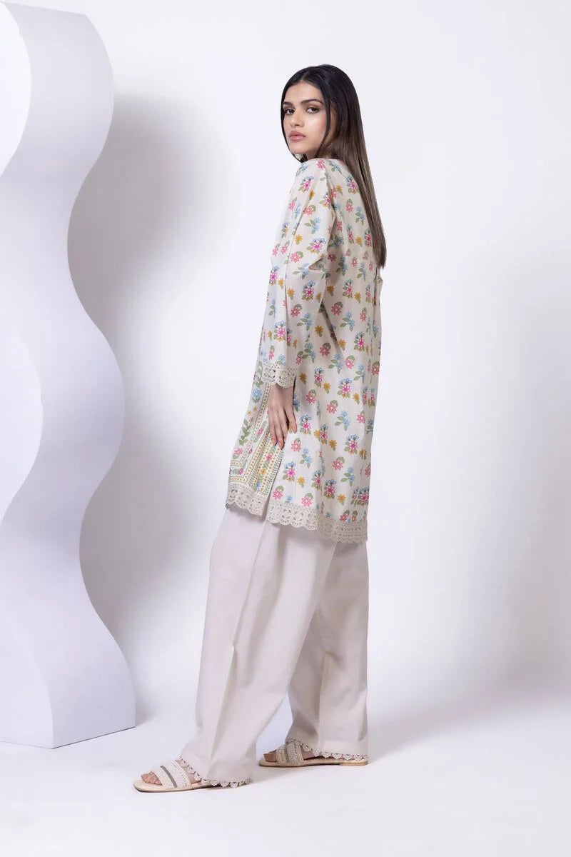 Khaadi- White Suit 3 PC