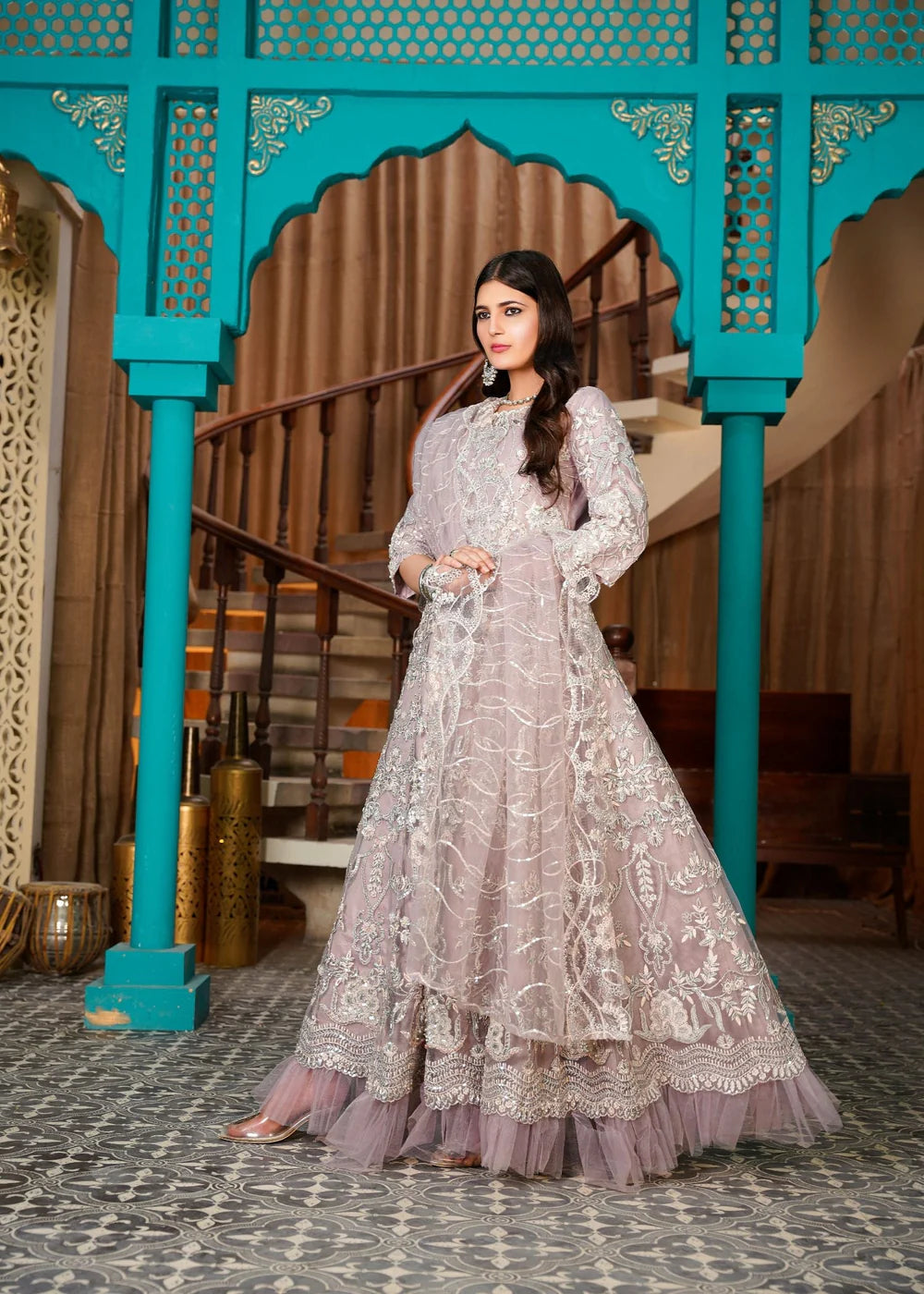 Gulnoor- Sajni Off White