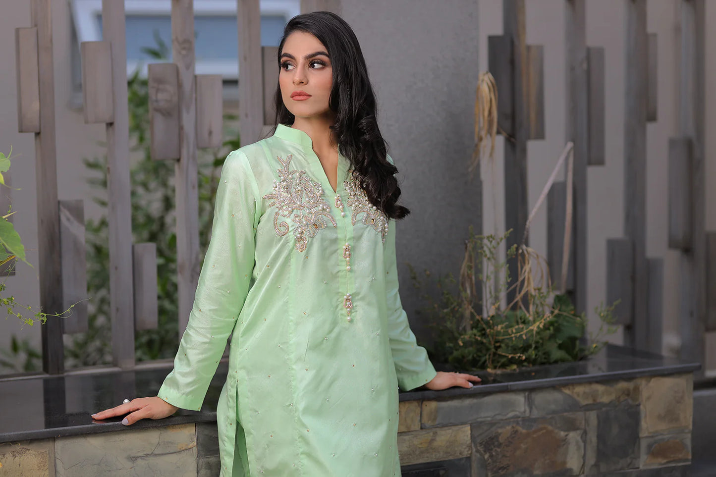 Jannat Tahir- Pistachio Green