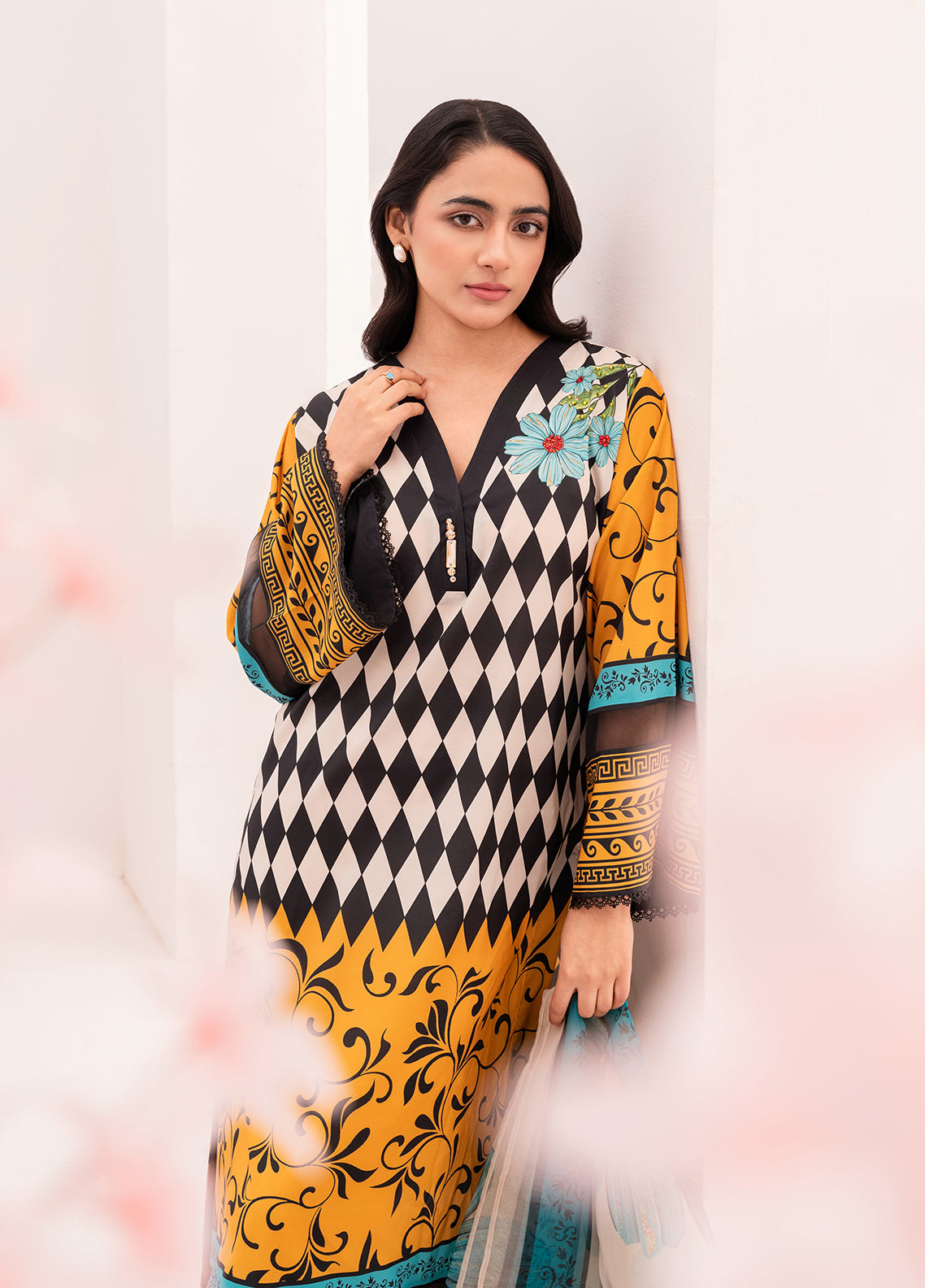 Stitch Vibes-Honey Lustre Dress