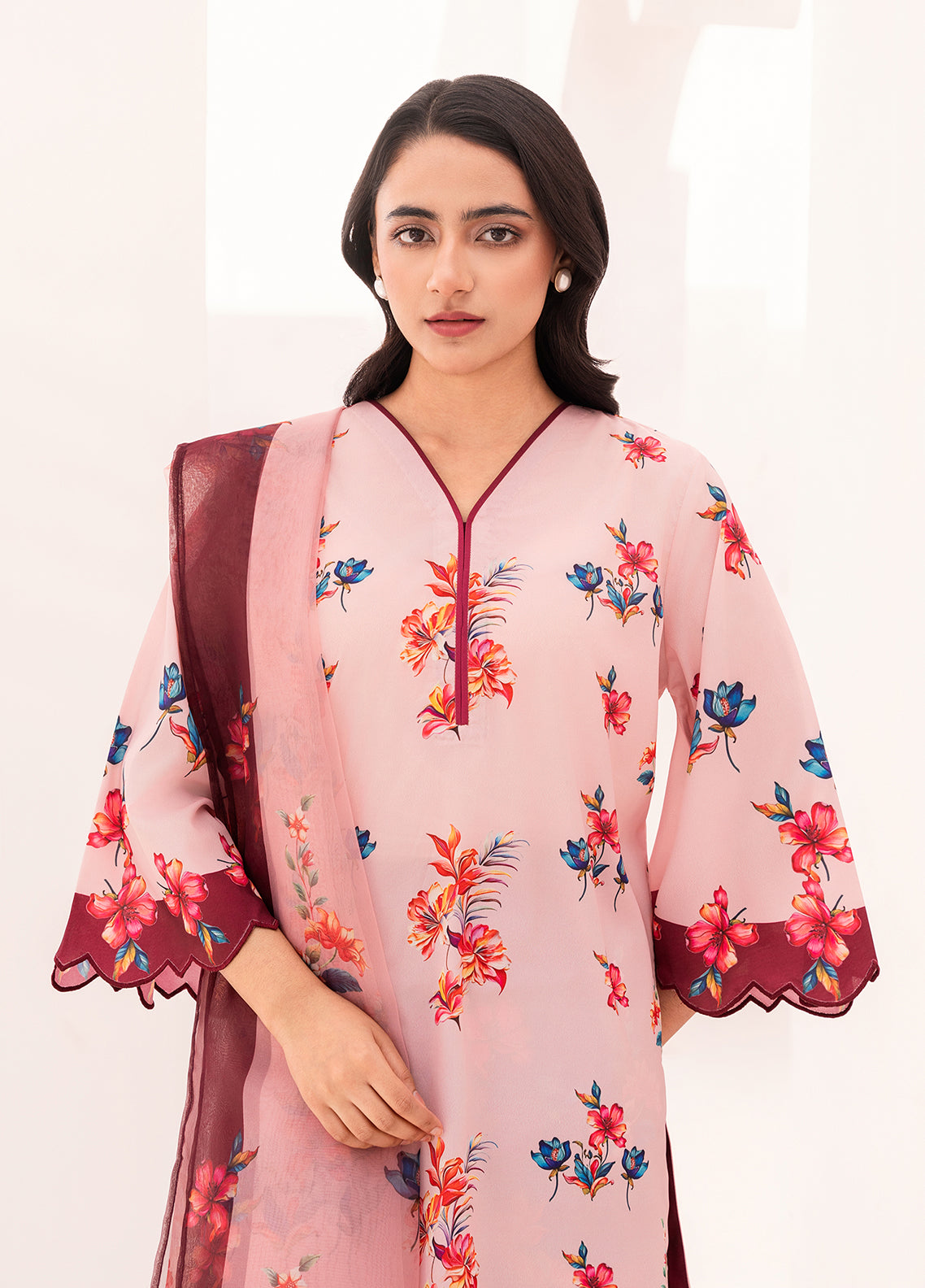 Stitch Vibes- Pink Dress