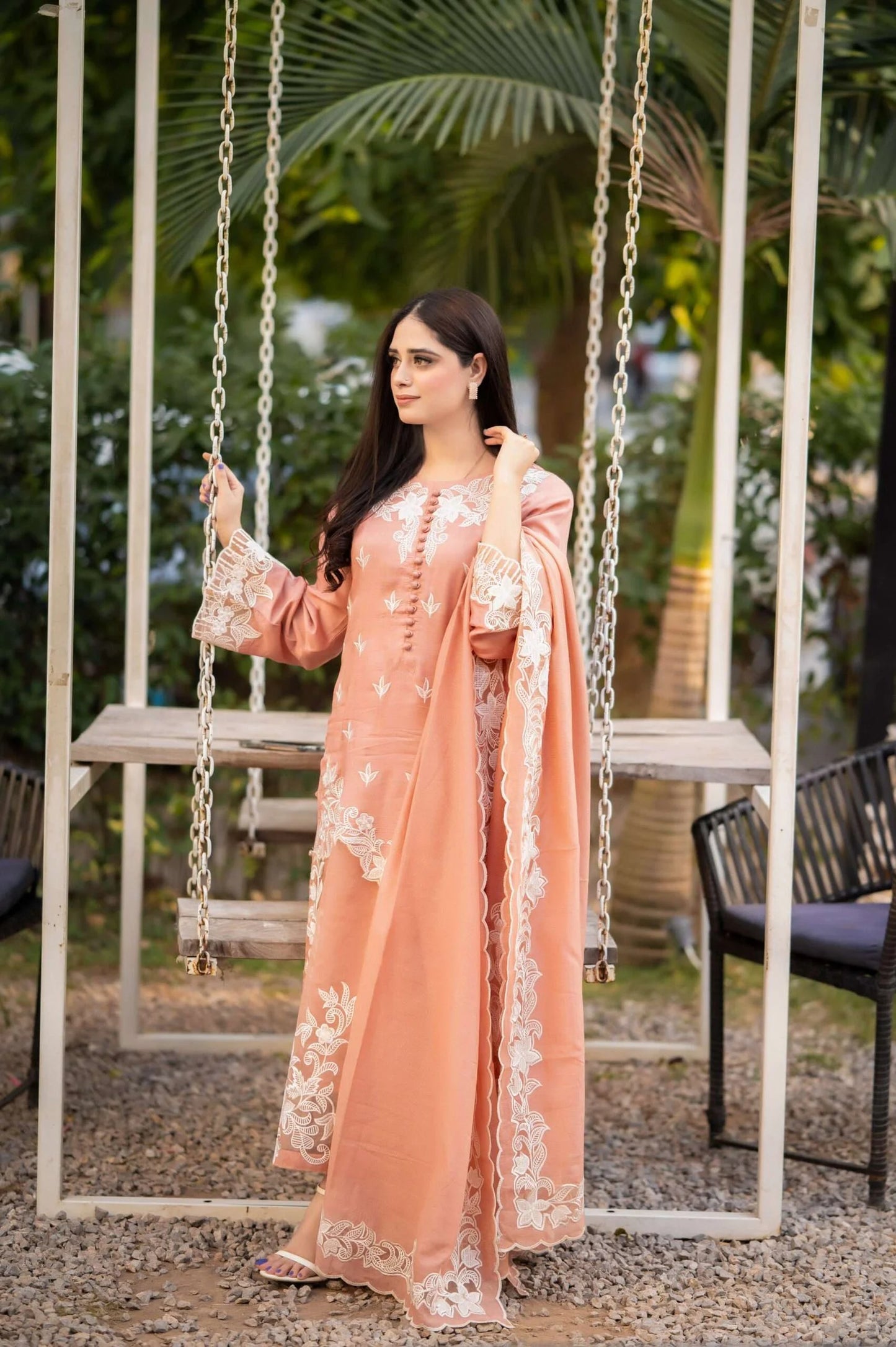 Rivaaj Fashion- Raw Silk Suit
