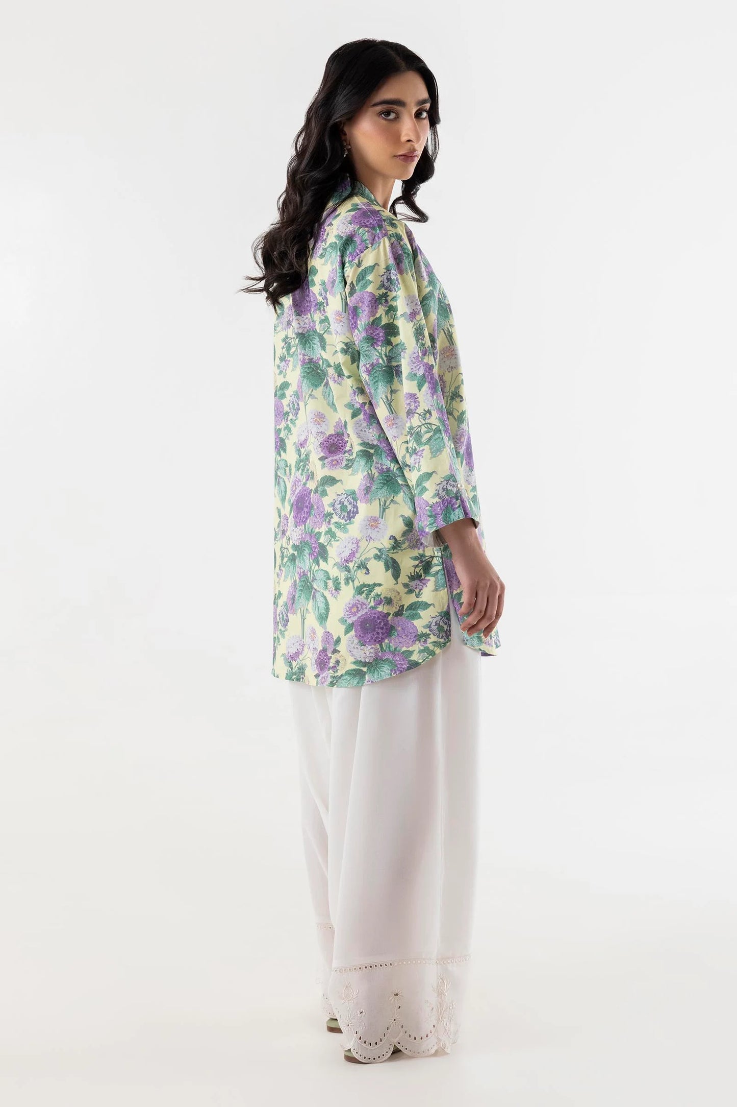Sana Safinaz- Floral Shirt