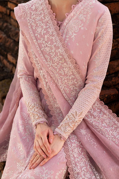 Saffron- Pink 3 Pc Dress