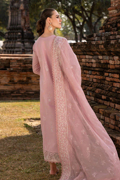 Saffron- Pink 3 Pc Dress