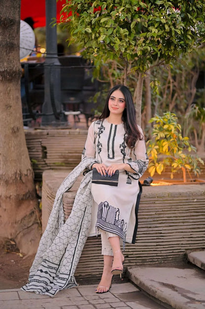 Rivaaj Fashion- Cage Styling Dress Stitched