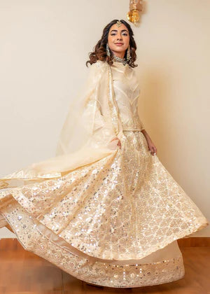 Gulnoor- Cream Maxi