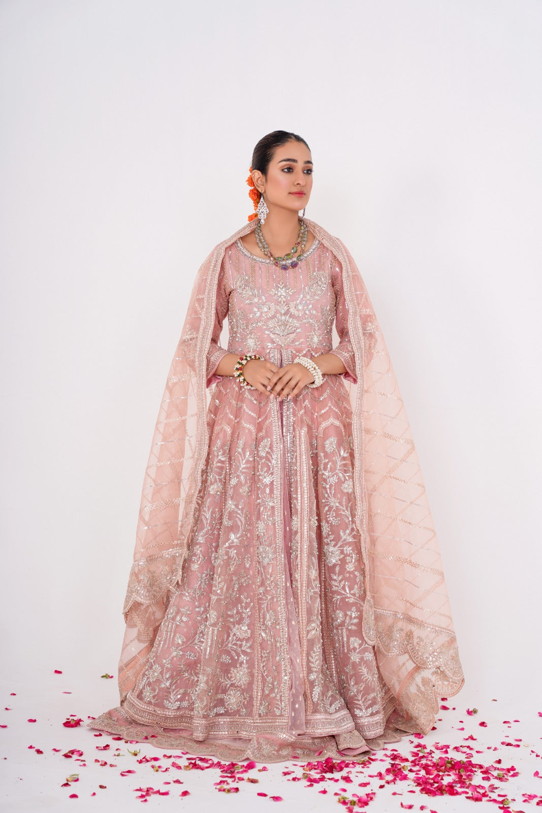 Gulnoor- Pink Pishwas